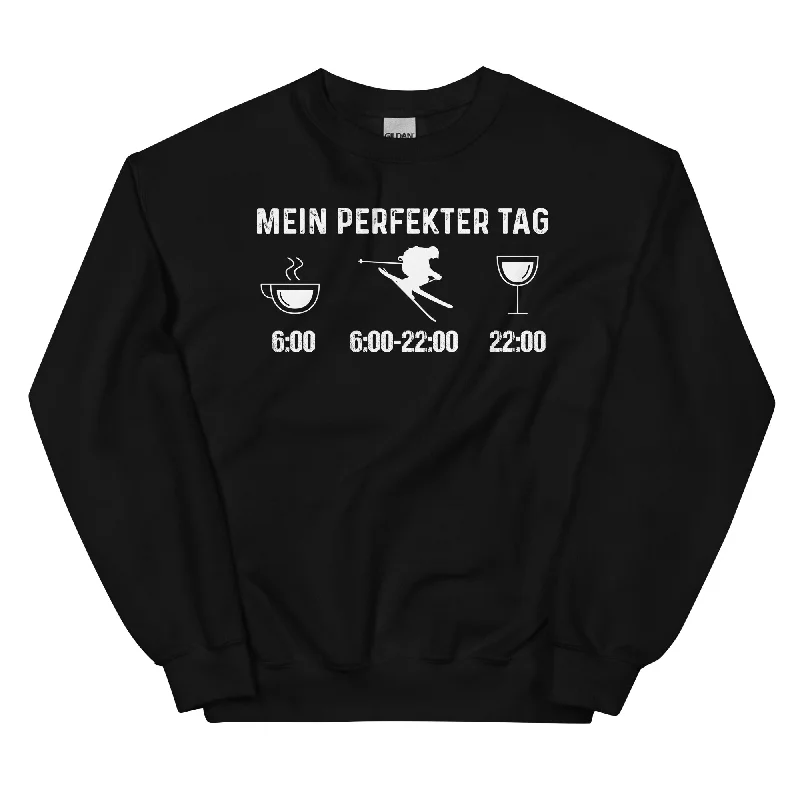 Mein Perfekter Tag - Sweatshirt (Unisex) Hoodie with Sequins Glamorous Eye-catching