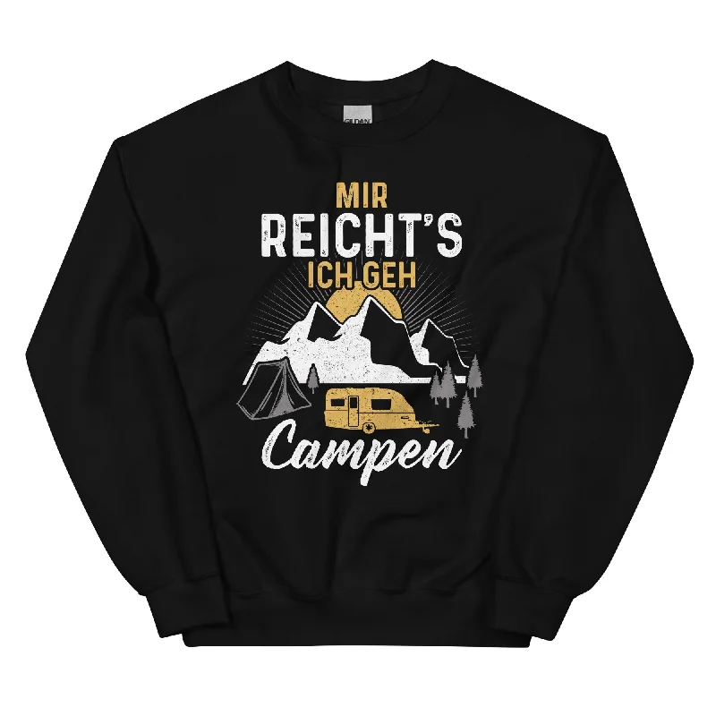 Mir reichts ich geh Campen - Sweatshirt (Unisex) Graphic Hoodie Design Print