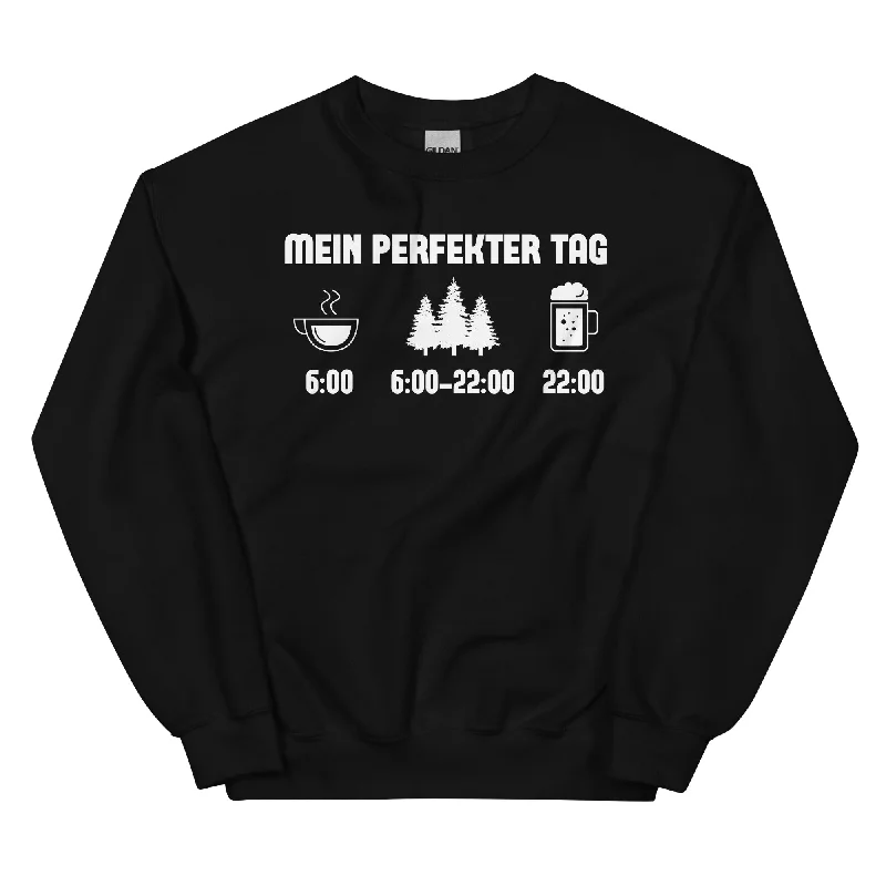 Mein Perfekter Tag 3 - Sweatshirt (Unisex) Hoodie with Gradient Ombre Colorful