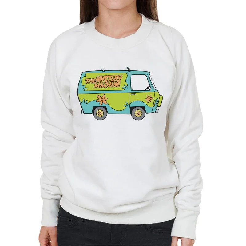 Scooby Doo The Mystery Machine Women's Sweatshirt Hoodie with Zipper Versatile Modern