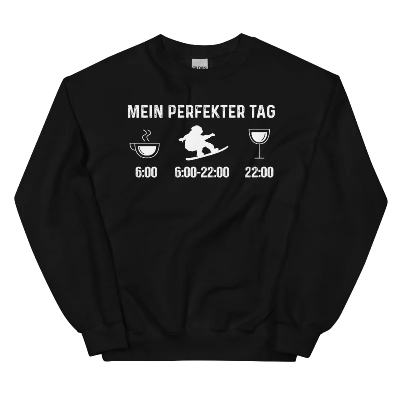 Mein Perfekter Tag 1 - Sweatshirt (Unisex) Hoodie Jacket Zipper Layering