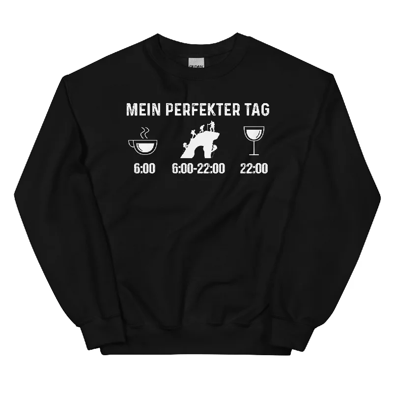 Mein Perfekter Tag - Sweatshirt (Unisex) Hoodie with Pastel Soft Subtle