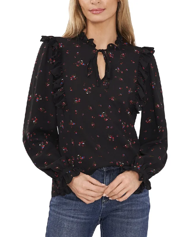 Cece Ruffle Blouse Elegant Office Blouse