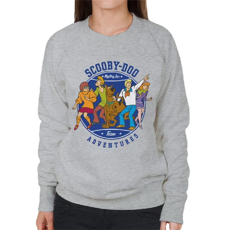 Scooby Doo Adventures Team Women's Sweatshirt Graphic Hoodie Design Print