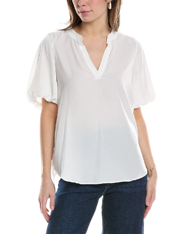 Vince Camuto Puff Sleeve Blouse Bell Sleeve Blouse