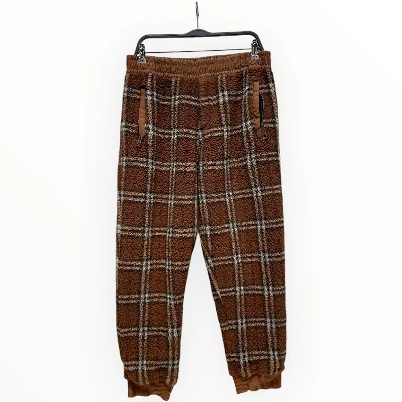 BURBERRY LONDON/Straight Pants/XL/Plaid/BRW/ Stylish Casual Pants