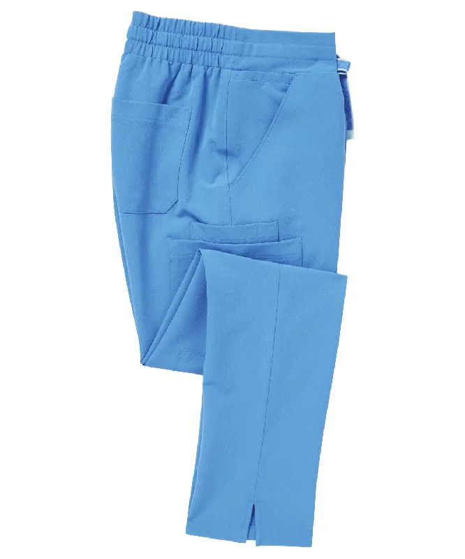 Ceil Blue - Women’s 'Relentless' Onna-stretch cargo pants Lightweight Linen Pants