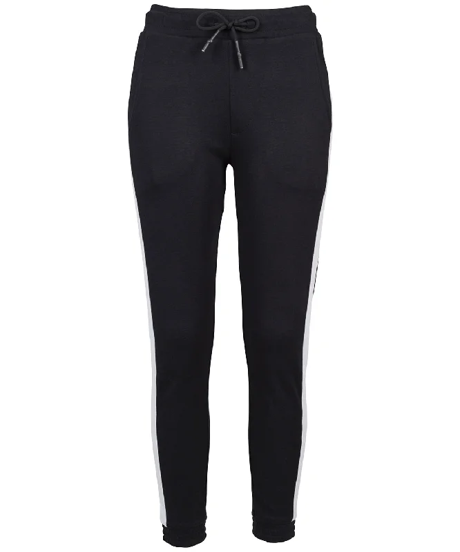 Black/White - Women's interlock jog pants Slim-Fit Khaki Pants