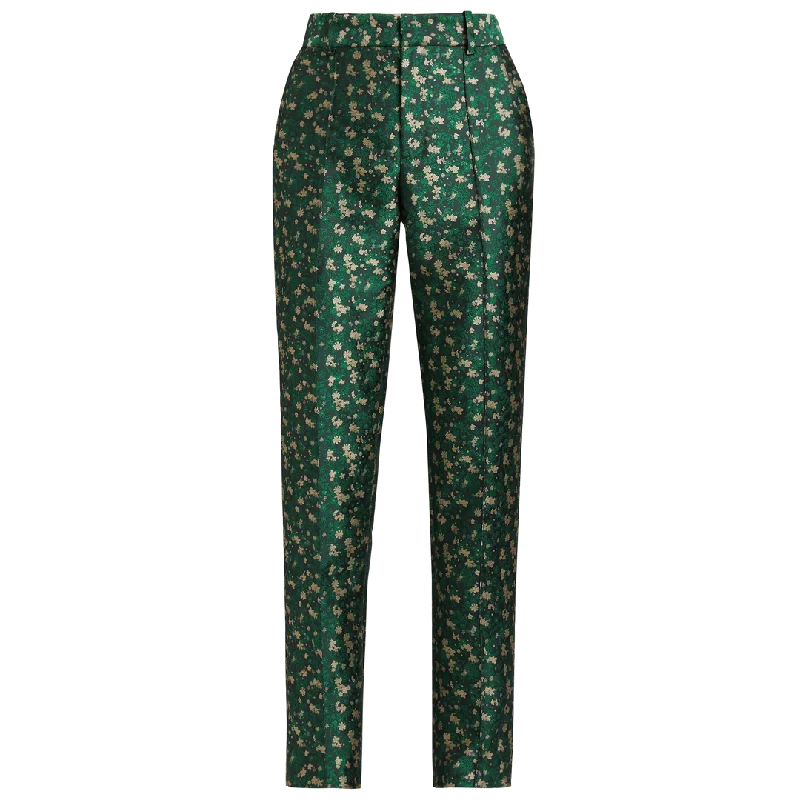 Floral Oboe Pant Stylish Slim Trousers