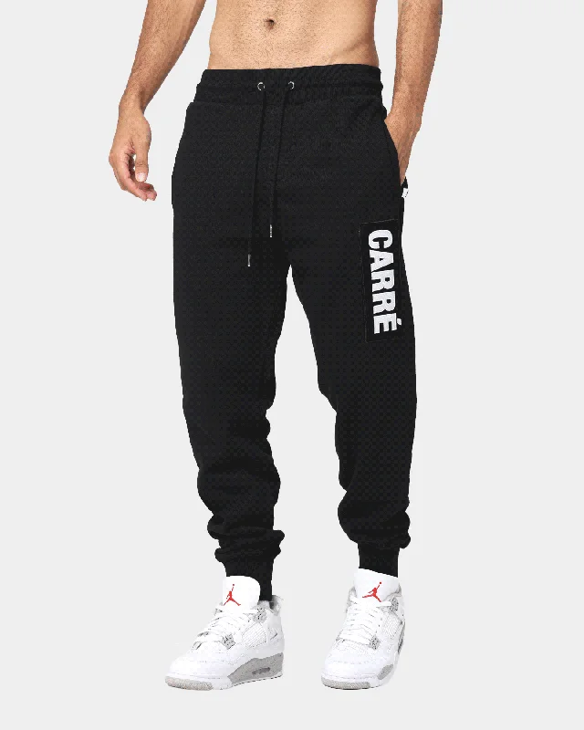 Carre Ballistic Patch Cls Track Pants Black Casual Wide Pants