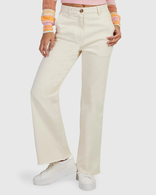 Womens Barbarella Pant Pants Relaxed Linen Pants