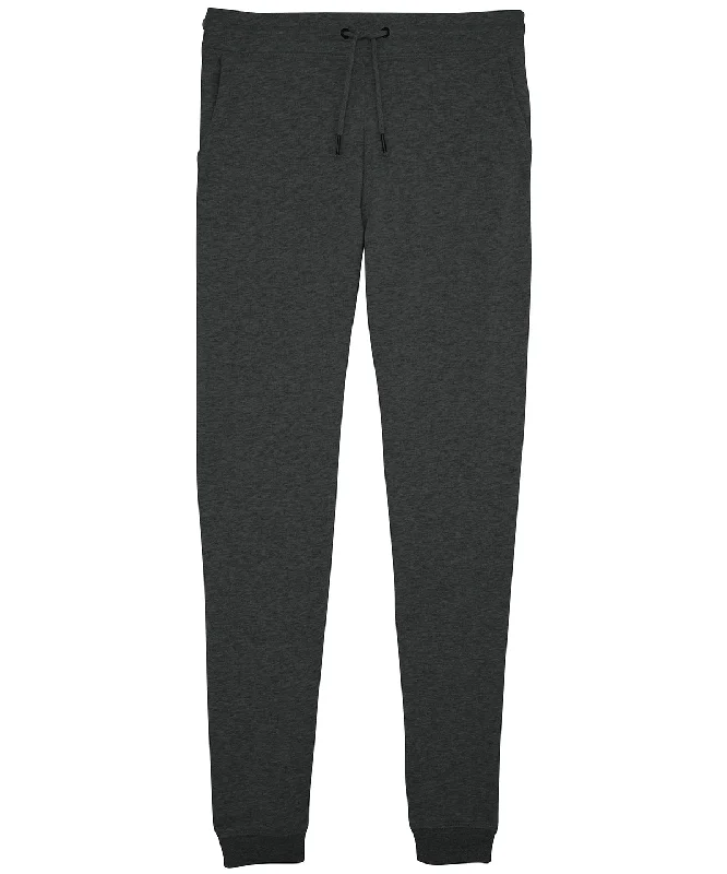 Dark Heather Grey - Women's Stella Traces jogger pants (STBW129) Warm Wool Trousers