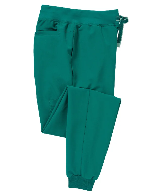 Clean Green - Women’s 'Energized' Onna-stretch jogger pants Trendy Wide-Leg Pants