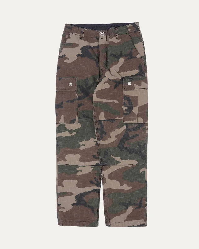 Camouflage Cargo Pants Casual Plaid Pants