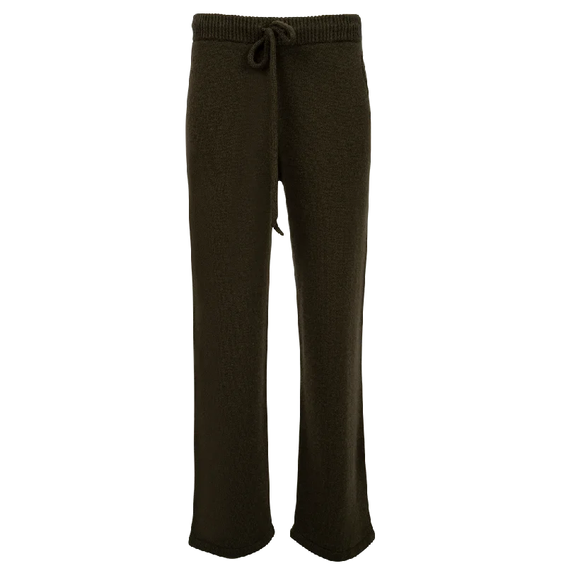 Cashmere Lounge Pants Wide-Legged Palazzos