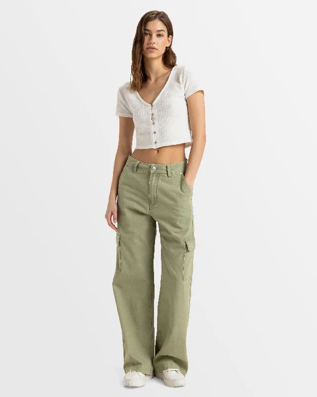 Womens Left Again  Cargo Pant Fashionable Sporty Pants