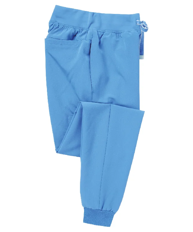 Ceil Blue - Women’s 'Energized' Onna-stretch jogger pants Chic Slim Fit Pants