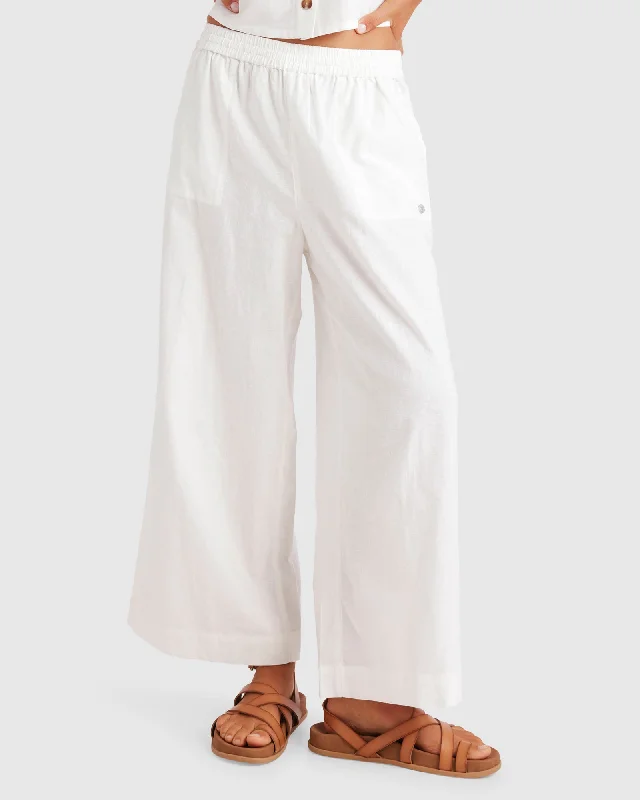 Womens Lekeitio Bay Pants Casual Drawstring Pants