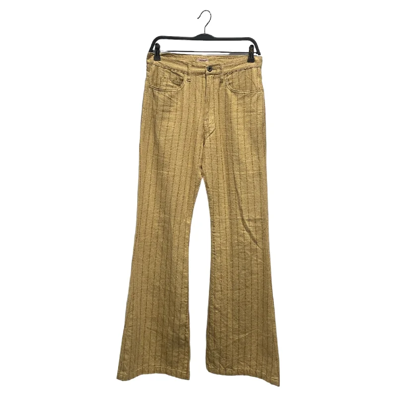 KAPITAL/Bootcut Pants/32/Stripe/Cotton/GLD/Red Stripes Modern Bootcut Pants