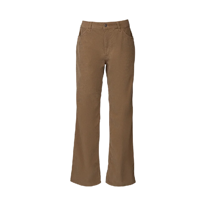 Corduroy Straight-Leg Pants Modern Bootcut Pants