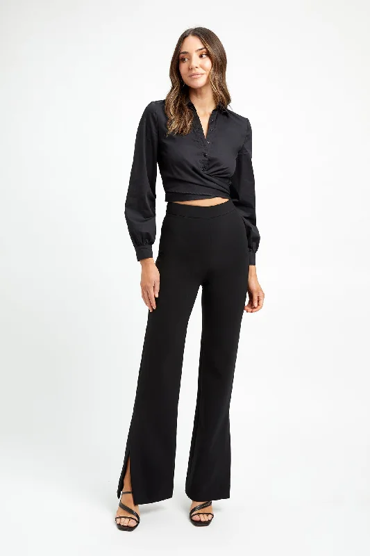 Delta Split Leg Pant Relaxed Lounge Trousers