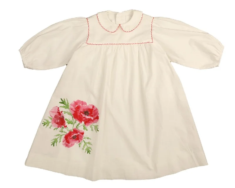 Belati Coral Poppy Dress
