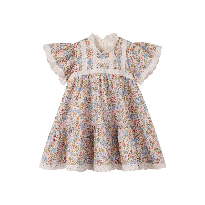 Nou Nelle Floral Vintage Lace Dress