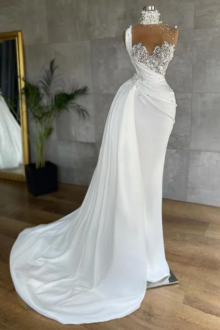 Prom dresses long white | Evening dresses cheap,DS14007