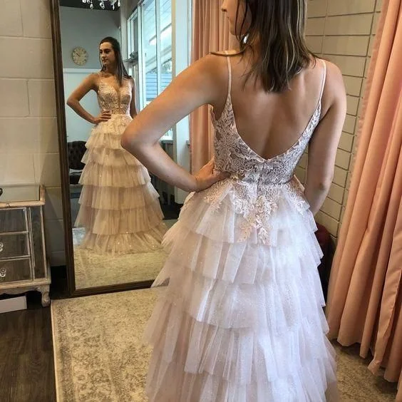 Elegant Prom Dress,Appliques Prom Dress,A-Line Prom Dress,Long Prom Dress  C118