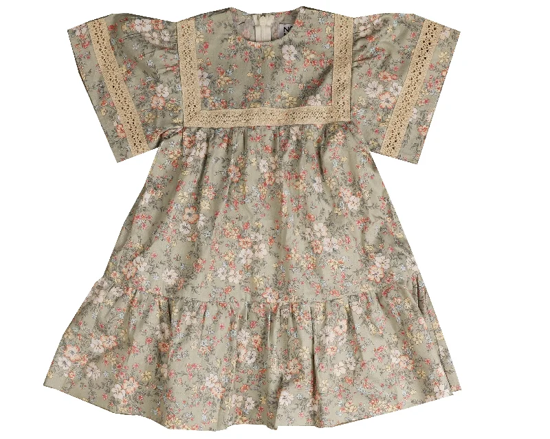 Noma Mint Floral Dress