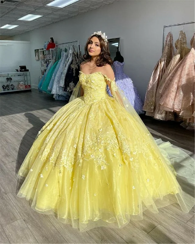 Spark Princess Quinceanera Dress Appliques Flowers Corset Back Ball Gown Party Sweet 16 Prom Gowns,DS4396 Spark Princess Quinceanera Dress Appliques Flowers Corset Back Ball Gown Party Sweet 16 Prom Gowns,DS4396