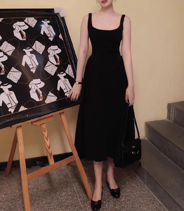 Noir dress (ready stock in L)