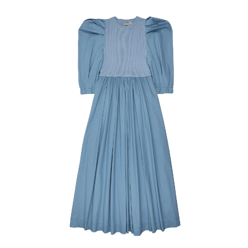 Prairie Summer Blue Carlotta Dress