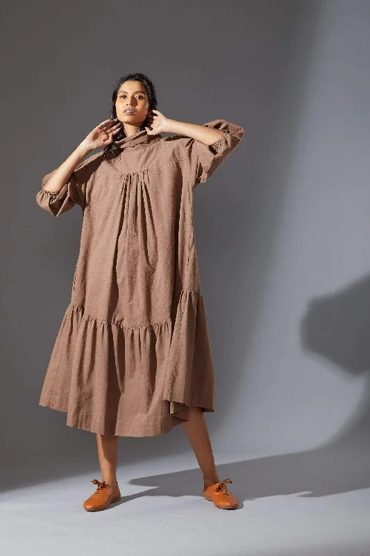 Mati New Praci Beige Dress