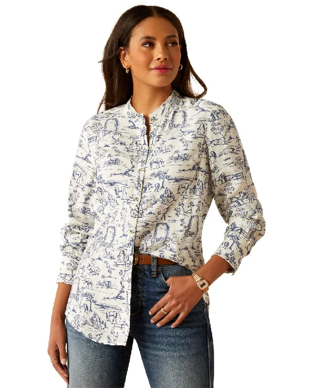 Toile Scene Print