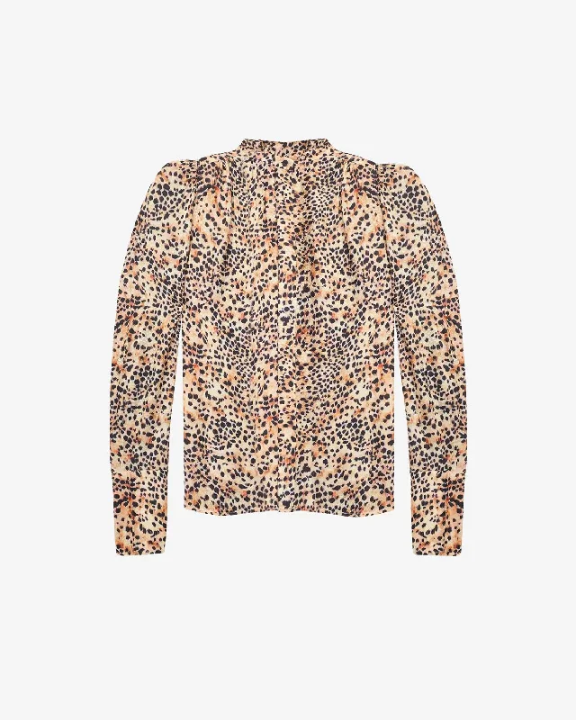 Blouse Lamia Embroidered Cotton Blouse