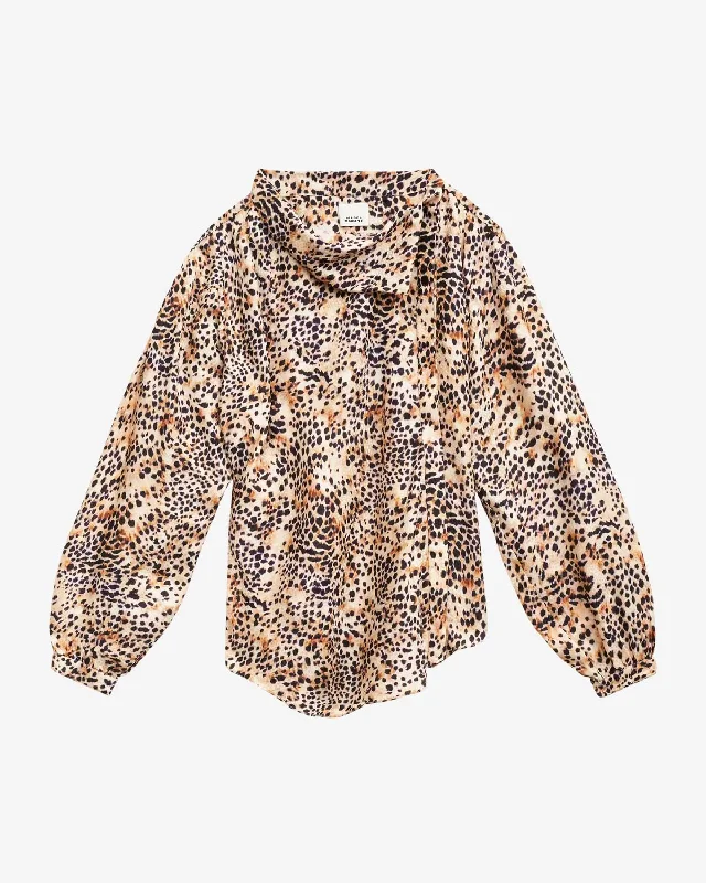 Blouse Muriel Feminine Satin Blouse