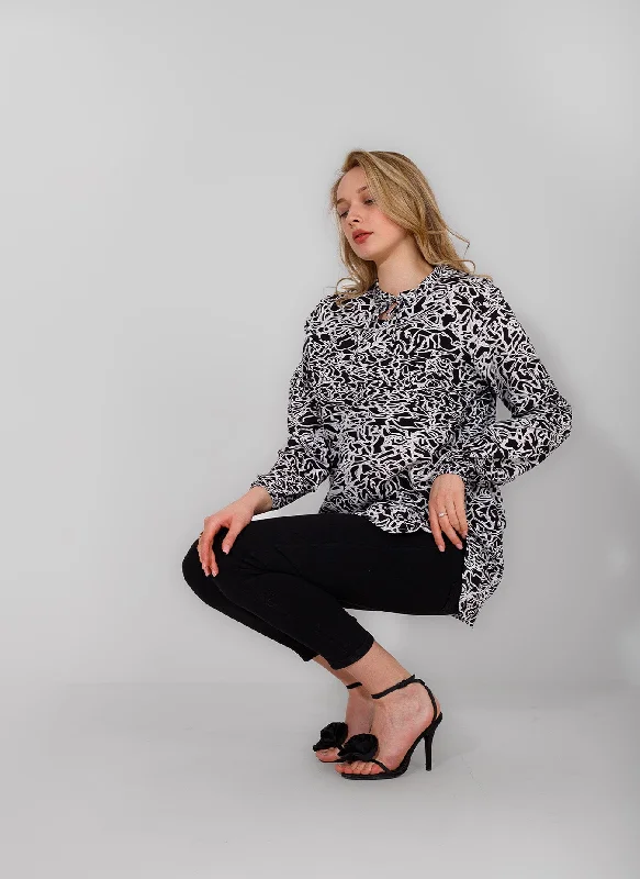 Short Sleeve Soft Blouse - Kava Office Formal Blouse