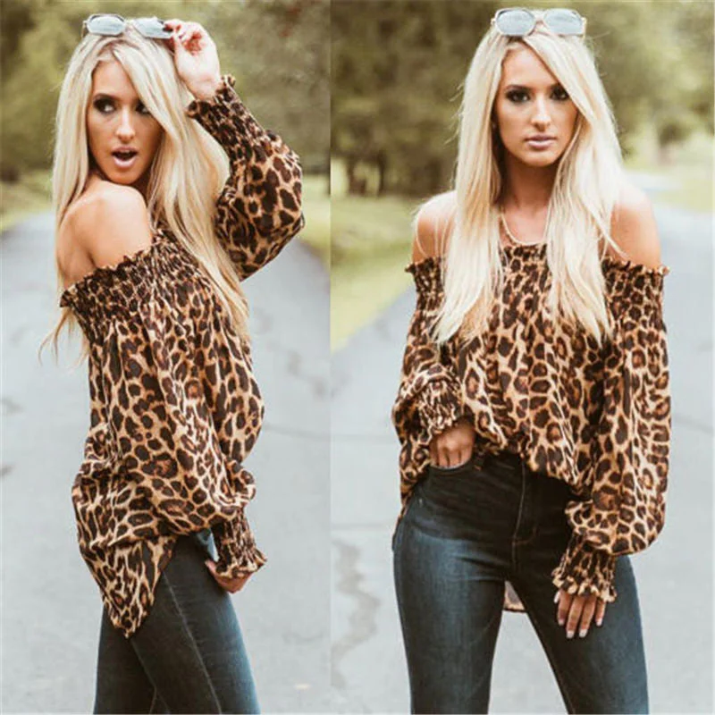 Meihuida Casual Women Tops Blouses Neck Long Sleeve  for Female Party Satin Long Blouse