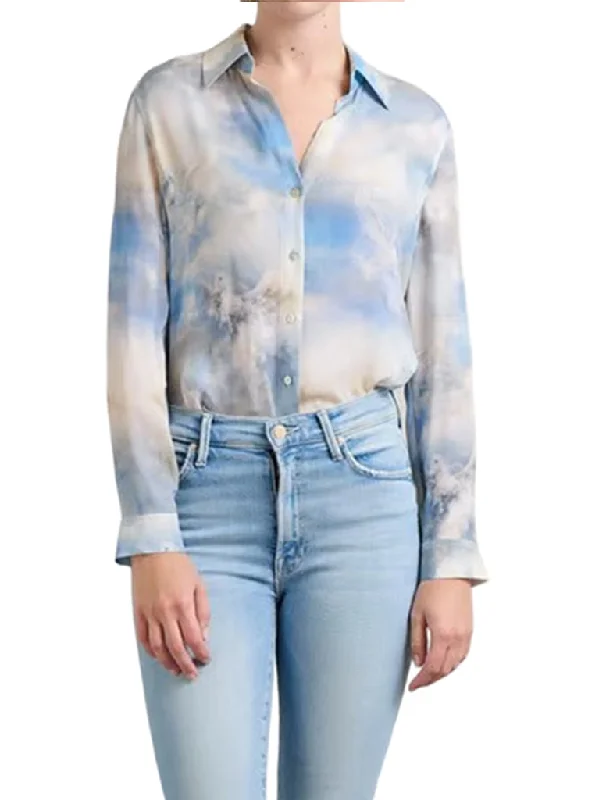 Nina Blouse - LAGENCE Lightweight Floral Blouse