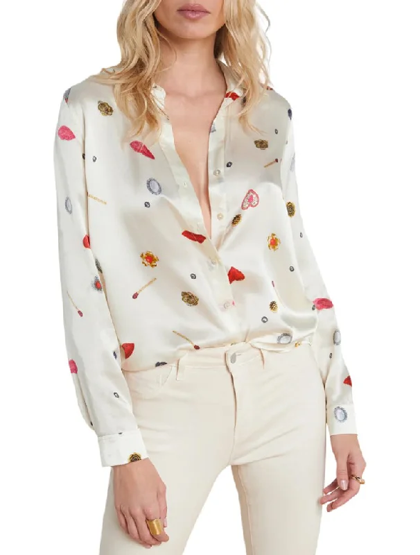 Tyler Blouse - L’AGENCE Puff Sleeve Blouse