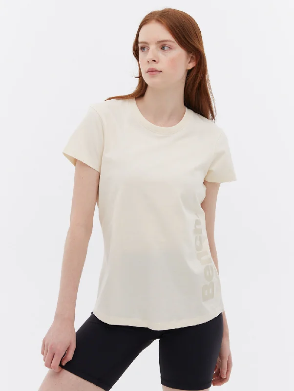 Berla T-Shirt V-Neck T-Shirt Long Sleeve Cotton