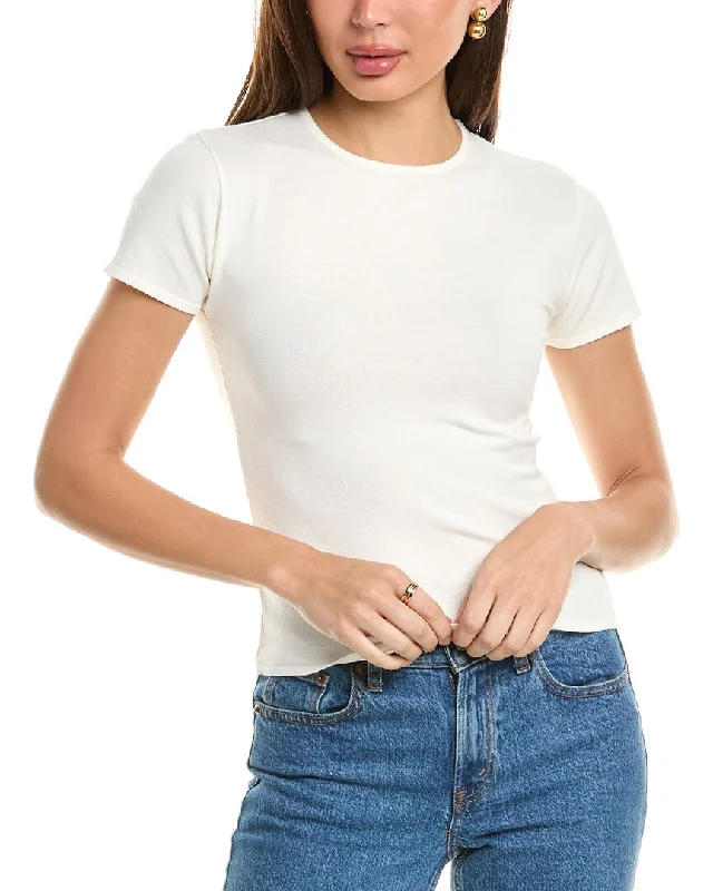 DL1961 Instasculpt T-Shirt Sequined Glittery Shiny