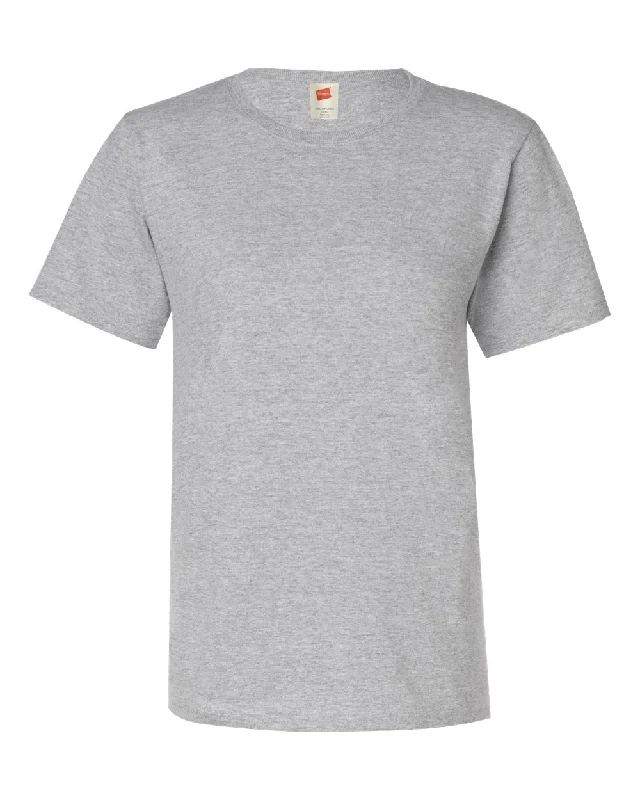 Essential-T Women’s T-Shirt Mesh Canvas Denim