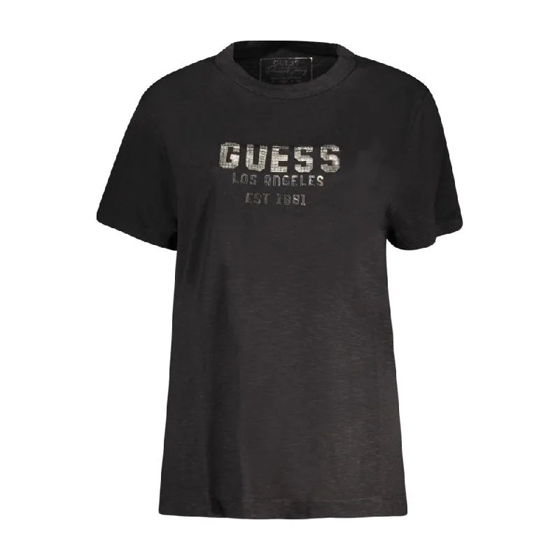 Guess Jeans  Cotton Tops & Women's T-Shirt Jersey Fabric Tulle Fabric Batik Fabric