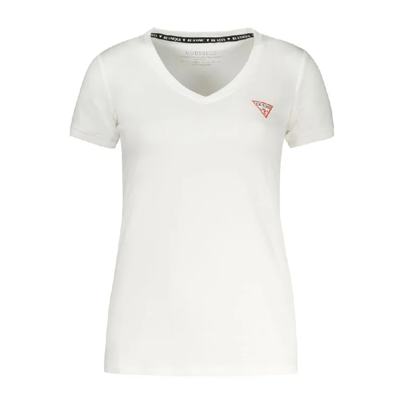 Guess Jeans  Cotton Tops & Women's T-Shirt Cashmere Blend Cotton Blend Poly Blend