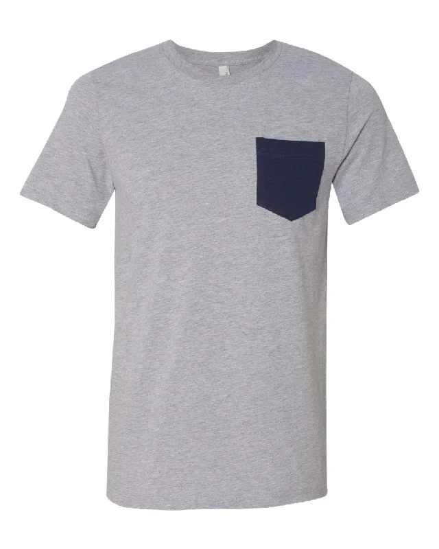 Jersey Pocket Tee Terry Blend Velvet Blend Canvas Blend