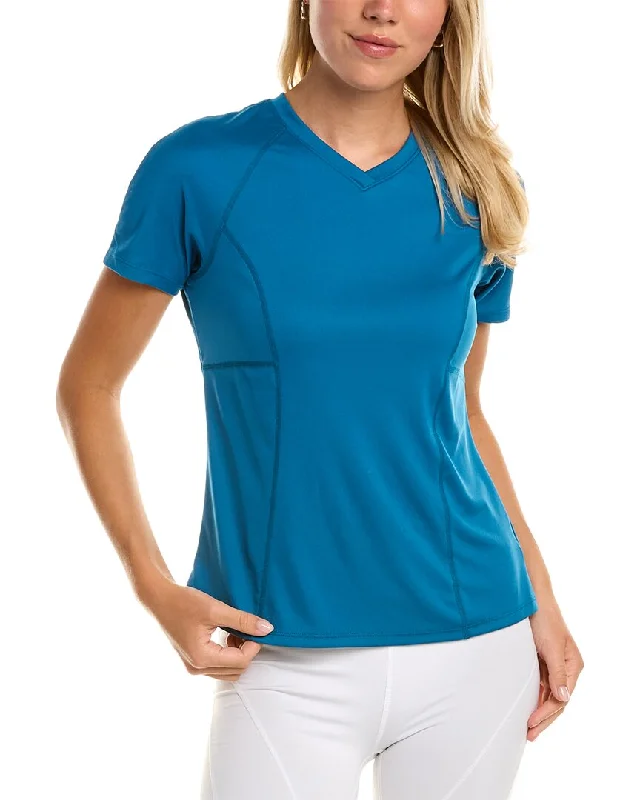 LIJA Seam T-Shirt Collared T-Shirt Boat Neck A-Line