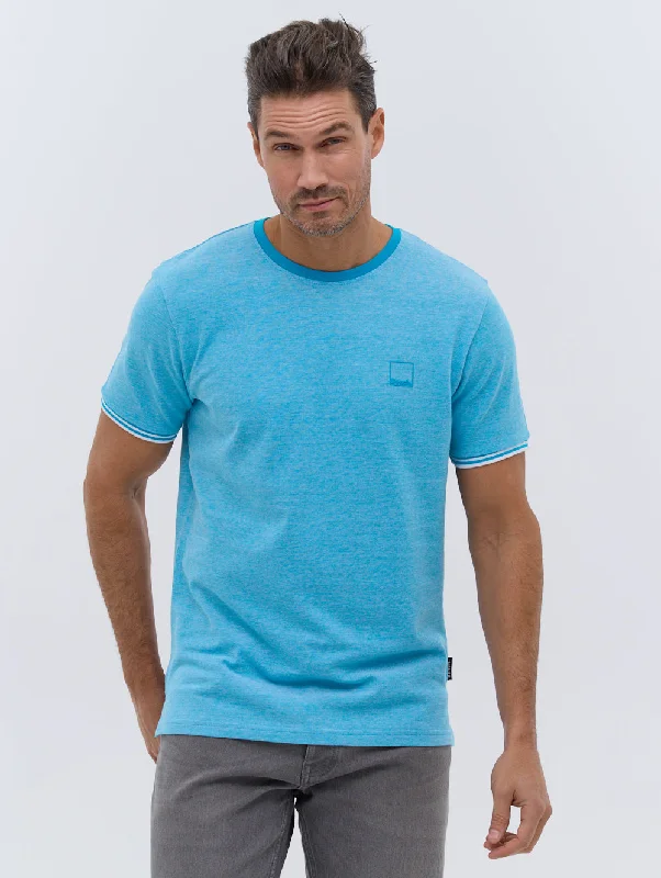 Malen Emblem T-Shirt Satin Blend Silk Blend Wool Blend