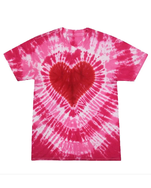 Shapes Tie-Dyed T-Shirt Fashionable Trendy Casual